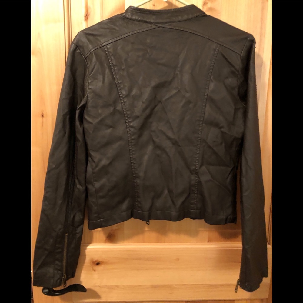 GUESS Cool Dark Brown Jacket - Picture 2 of 7